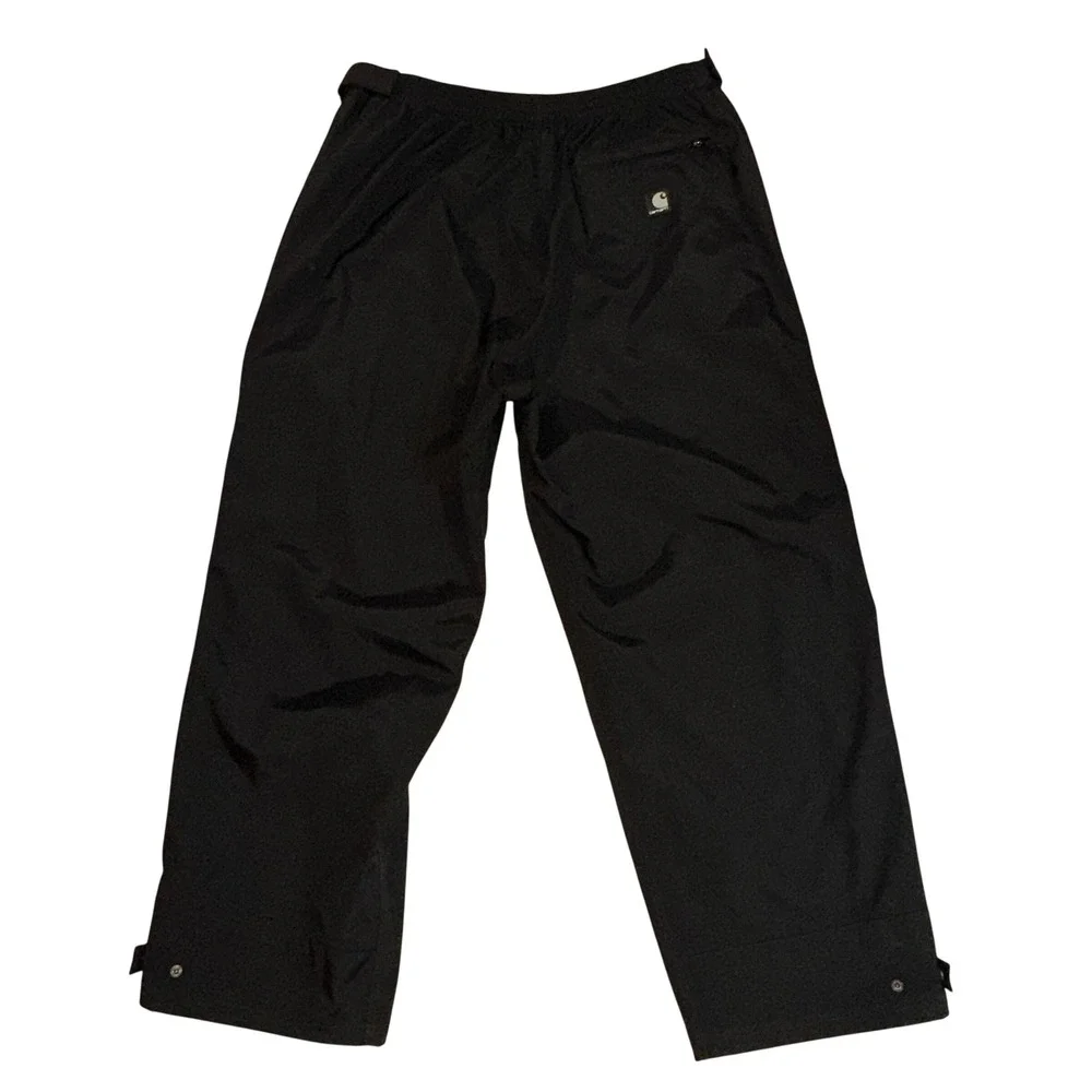 Carhartt Men Pants 2XL Shoreline Waterproof B216 Breathable Black Breathable